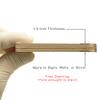 4 Tall Wooden Number 5  1/2 Thick Baltic Birch  Paintable DIY Decor, Signs & Crafts - Pack of 1 view 3