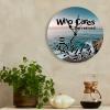 LetusZhogo Who Cares I'm Retired Clock,Monaco Sea Clock,Retired Clock,Retirement Gift,Funny Gift for Retirement,Funny Retired Gift,Funny,Funny Clock view 3