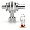 Water Drip Coffee Maker Valve, Cold Brew Coffee Maker Slow Drop Faucet Valve Stainless Steel Regulating Valve Coffee Pot Accessories view 1