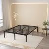 Maenizi 16 Inch King Bed Frame No Box Spring Needed, Heavy Duty King Platform Bed Frame Support Up to 3000 lbs, Easy Assembly, Noise Free, Black view 1