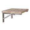 Anderson Teak Teak Wall Mount Folding Chair - Genuine Grade-A Teak - 500 lb Capacity 17" W view 2
