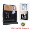 Top Loading Countertop Water Dispenser 0.9 to 6 Gallons Hot and Cold Water Cooler Dispenser Mini Desktop Water Cooler Dispenser Hot Cold Warm Water Electric Desktop Small Table Drinking Machine Pink view 4