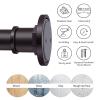 BRIOFOX Industrial Shower Curtain Rod - 2-in-1 Design Tension Curtain Rod - Never Rust Non-Slip 43 to 72 Inch Stainless Steel, Bronze Window Curtain Rod view 4