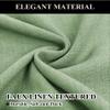 Fcosie Extra Long Curtains 10-24 ft Length, Solid Luxury Linen Drapes for High Ceilings, Room Darkening Curtain Panels with Grommet Top, Loft Drapes Window Treatments (Lagoon, 50" W x 168" L) view 2