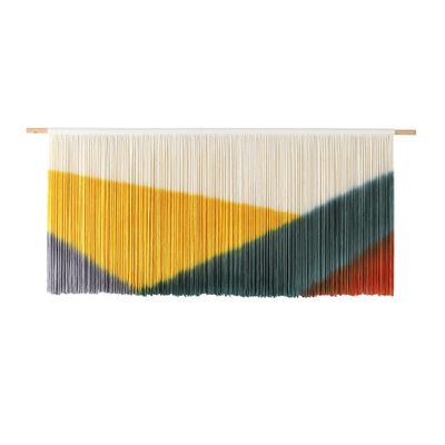 AURTEM Tie-Dyed Macrame Wall Hanging, Tapestry Woven Yarn, Boho Wall Decor Perfect Choice Of Wall Decor, Living Room Decor, Bedroom Decor, Home Decor