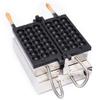 Commercial Bubble Skewer Electric Waffle Ball Machine Nonstick Bubble Balls Maker Iron Popular Snack Equipment Belgium Waffle Ball Stick Maker for Restaurant Dessert Snack Bar Family view 2