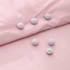 Tvoip 16 Pcs Duvet Clips Set, Duvet Pins, Duvet Button,Quilt Fixing Clips Duvet Cover Clips Mushroom Round Fixing Clips with Buttons Bedroom Duvet Fixing Holder Non-Slip (Gray) view 4