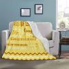 Personalized Class of 2023 Blanket, Congratulation Graduate 2023 Words of Encouragement Graduation Blanket for College Graduate 70 x 80 Inches view 4
