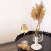 10 Inch Tall Cylinder Vase,Set of 3 Glass Vases for Centerpieces,Clear Flower Vase for Home Decor,Candle Holder,Wedding Favors(4" W X 10" H) view 4