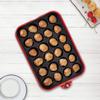 Health and Home Multifunction Nonstick Baking Maker with 3 Interchangeable Baking Plates for Fried Eggs, Fried Steak, Takoyaki, Cake Pops, Grill Maker, RED-1 view 4