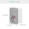 Zerodeko Wall-Mounted Automatic Toothpaste Dispenser Toothpaste Squeezer Nail Installation Practical Bathroom Organizer Tool Model view 2