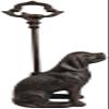 LuLu Decor, Cast Iron Decorative Dog Door Stopper with Rod, 5 lbs view 1