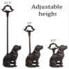 LuLu Decor, Cast Iron Decorative Dog Door Stopper with Rod, 5 lbs view 2