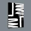 Abstract Pattern Set Of 3 Wall Decor , Glass Wall Art, Frameless Free Floating Tempered Glass Panel, Living Room Decoration (27.5W x 39.3H  70x100cm Each Piece) view 3