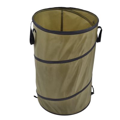 Collapsible Trash Can, 30 Gallon Large Collapsible Up Recycling Leaf Bag Reusable Camping Trash Can with Handles, and Tear Resistance, for Camping, Laundry, Storage,