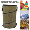 Collapsible Trash Can, 30 Gallon Large Collapsible Up Recycling Leaf Bag Reusable Camping Trash Can with Handles, and Tear Resistance, for Camping, Laundry, Storage, view 3
