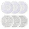 MengTiger Mop Replacement Pads for Shark S7000 S7001 S7000AMZ S7001TGT Steam Mop Accessories, Reusable Steam & Scrub All-in-One Scrubbing Mop (6 Pack) view 1