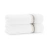 Aston & Arden Aegean Ombre Stripe Bath Towels, Pack of 2, 100% Turkish Cotton 600 GSM Oversized Bathroom Towels for Spa or Hotel, 30 x 60 in, Sand view 1