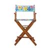 Casual Home 24" Director's Chair Honey Oak Frame-Garden Flowers view 1