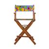 Casual Home 24" Director's Chair Honey Oak Frame-Calypso Fruit view 1