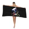 XEMznz Bicycle Motocross BMX Racing Microfiber Sand Free Beach Towel-Quick Dry Super Absorbent Oversized Large Towels Blanket for Travel Pool Swimming Bath Camping Yoga Girls Women Men Adults view 2