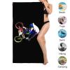 XEMznz Bicycle Motocross BMX Racing Microfiber Sand Free Beach Towel-Quick Dry Super Absorbent Oversized Large Towels Blanket for Travel Pool Swimming Bath Camping Yoga Girls Women Men Adults view 3