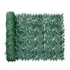 Windscreen4less 4'x14' Artificial Ivy Leaf Privacy Fence Screen Faux Leaves Fence Cover Wall Decoration for Outdoor Garden Patio Porch Deck Balcony Yard (1 Pack, Dark Green) view 1