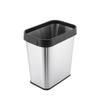 Kitchen Garbage Can Creative Indoor Trash Can Kitchen Trash Can Household Lidless Trash Can Stainless Steel Waste Container for Living Room Bedroom Bathroom Bathroom Waste Basket ( Color : B ) view 1