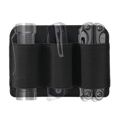 VIPERADE PL6 Tactical Modular EDC Organizer, Elastic Insert Pouch Panel With Hook Backed Accessories Holder, Attachment for Backpack, Tactical Vest, Bag