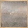 SIGNLEADER Framed Canvas Print Wall Art Dark Brown Storm Cloud Landscape Abstract Shapes Illustrations Modern Art Decorative Minimal Relax/Calm for Living Room, Bedroom, Office - 16"x24" Natural view 1