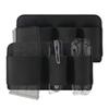 VIPERADE Tactical Modular Organizer, EDC Elastic Organizer Holder, Tool Insert Pouch, MOLLE Panel, Black Leather view 1