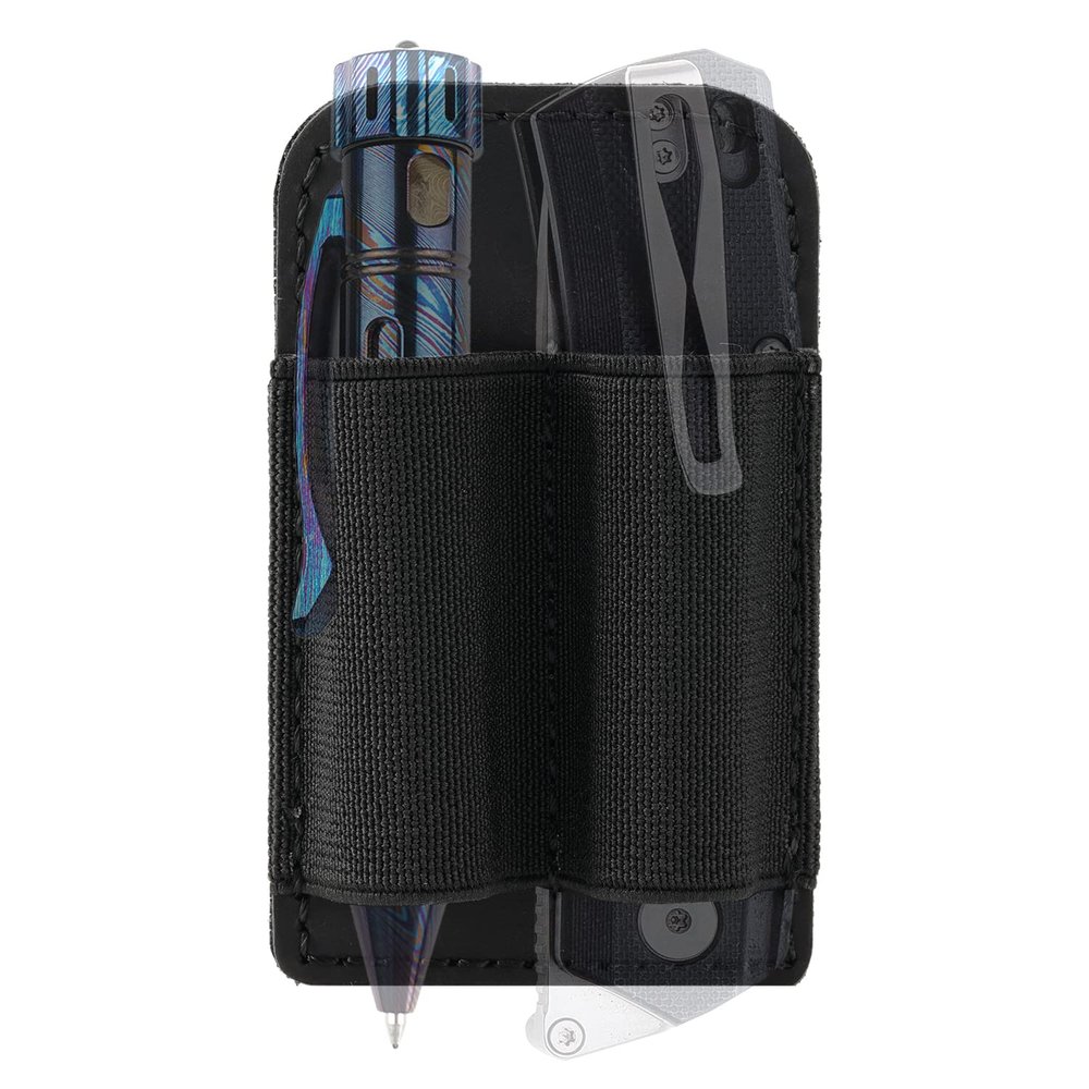 VIPERADE PL6 Tactical Modular Organizer, EDC Elastic Insert Pouch Panel Hook Backed Accessories Holder for Backpack, Tactical Vest, EDC Bag (1pc, S)