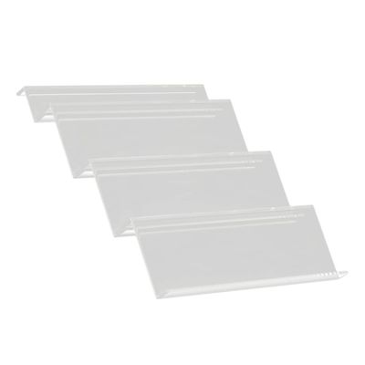iplusmile Spice Rack Organizer Transparent Acrylic Design for Kitchen Multi-tiered Storage for Seasoning Bottles and Jars Easy Installation and Space-saving Shelving Unit