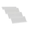 iplusmile Spice Rack Organizer Transparent Acrylic Design for Kitchen Multi-tiered Storage for Seasoning Bottles and Jars Easy Installation and Space-saving Shelving Unit view 1