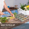 iplusmile Spice Rack Organizer Transparent Acrylic Design for Kitchen Multi-tiered Storage for Seasoning Bottles and Jars Easy Installation and Space-saving Shelving Unit view 2