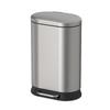 YANZHEXIN Kitchen Garbage Can Indoor Trash Cans Kitchen Double-Layered Trash Cans Ladder Stainless Steel with Lid Trash Cans Large Trash Cans Can Be Sorted and Sorted Bathroom Waste Basket view 1