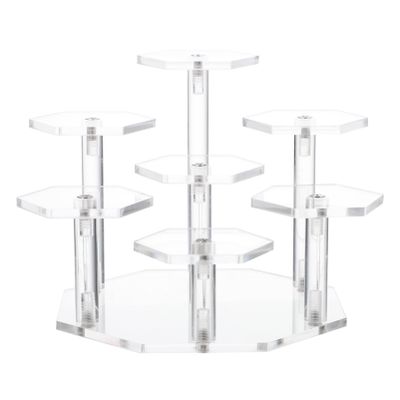 Ladder Display Rack Figures Rack Snack Display Rack Crafts Display Stand Unique Display Rack Display Shelf Figures Display Stand Model Rack Cosmetics Holder Acrylic Stand