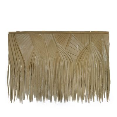 Artificial Palm Thatch Rolls, Weatherproof and Anti-Aging Thatch Roofing Roll for Mexican Straw Roof Tiki Bar Tropical Park Hotel, 100x60cm (Size : 10PCS)