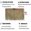 Artificial Palm Thatch Rolls, Weatherproof and Anti-Aging Thatch Roofing Roll for Mexican Straw Roof Tiki Bar Tropical Park Hotel, 100x60cm (Size : 10PCS) view 2