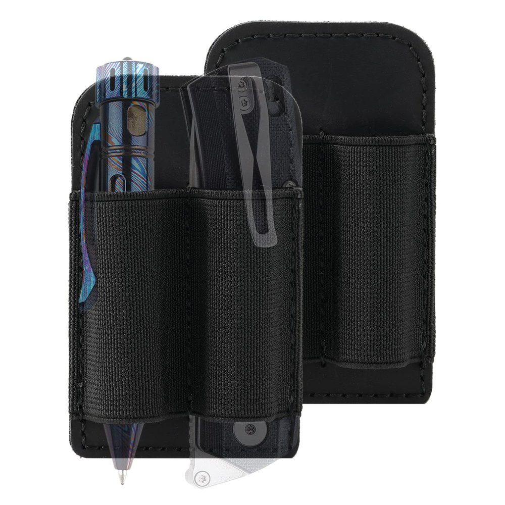 VIPERADE PL6 Tactical Modular EDC Organizer, Elastic Insert Pouch Panel With Hook Backed Accessories Holder, Attachment for Backpack, Tactical Vest, Bag