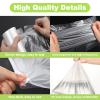 RyhamPaper 12 x 16 Food Storage Bags Plastic Produce Bag, Grocery Clear Bag for Fruits, Vegetable, Bread, Plastic Bags, Food Storage Clear Bags, 350 Bags (2 Roll) view 4