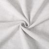 DotheDrape Pinch Pleat Curtain, 50 W x 100 L inch Light Filtering Linen Curtain Drape Panel for Living Room and Silding Door (1 Panel, Beige White) view 3