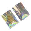 PABCK Heat Seal Mylar Bags Front Clear Open Up Foil Bag 100Pcs 2.4x3.5 inch view 1