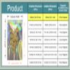 PABCK Heat Seal Mylar Bags Front Clear Open Up Foil Bag 100Pcs 2.4x3.5 inch view 3