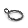Joyangy 1 inch Black Metal Drapery Curtain Eyelet Rings for Curtain Panels 24Pcs view 4