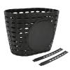 plplaaoo Removable Children Bike Basket,Plastic Front Handlebar Bicycle Basket,Detachable Easy Install Quick Released Baske,Front Storage Accessories for Kids Bike (Black), Bike Basket Front Bike view 1