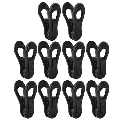 10pcs Non- Plastic Hanger Clips for Clothes Towels and Socks Versatile Laundry Clips Strong Grip for Home and Outdoor Use for Windy Days