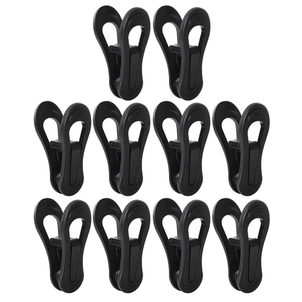 10pcs Non- Plastic Hanger Clips for Clothes Towels and Socks Versatile Laundry Clips Strong Grip for Home and Outdoor Use for Windy Days