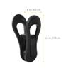 10pcs Non- Plastic Hanger Clips for Clothes Towels and Socks Versatile Laundry Clips Strong Grip for Home and Outdoor Use for Windy Days view 2