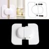 Ciieeo Safe for Children Refrigerator Lock Anti-pinch Safety Lock Childproof Cabinet Latches Strong Adhesive Easy to Open view 3